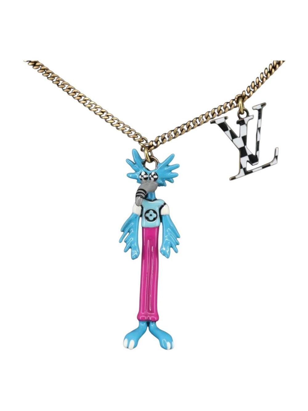Louis Vuitton Lv Animals Necklace Metal #359567L63B